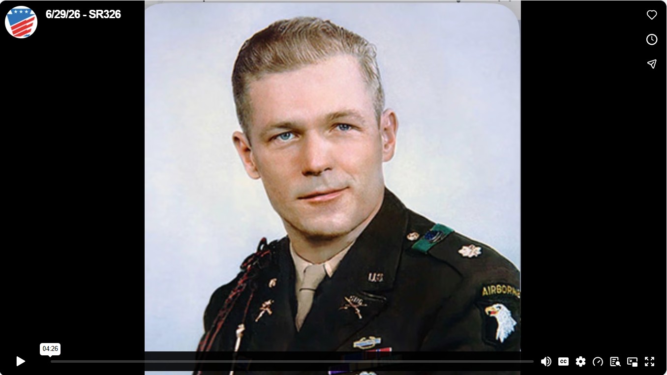 a photo of Dick Winters in uniform, light brown hair, blue eyes,