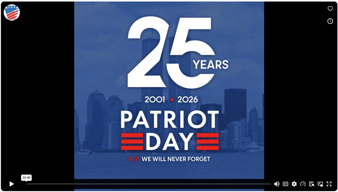 25 years patriot day